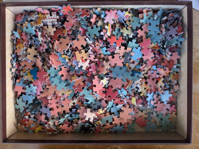 Playful Mario Jigsaw Puzzle 1000 pieces