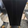 6 Brown Leather Dining Chairs Image 4