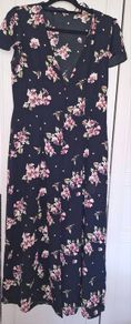 Zara floral maxi dress- 90's style
