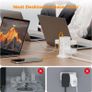 Tower Extension Lead with USB C Slots, TESSAN 8 Way Plug Extension Socket with Switch, Surge Protected Power Strip with 2M Cable for Home, School Supplies Image 4