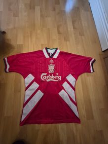 Signed Liverpool 1993-95 Robbie Fowler Jersey