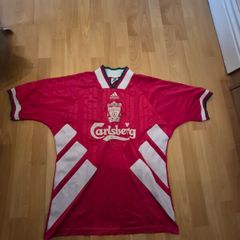 Signed Liverpool 1993-95 Robbie Fowler Jersey
