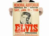 Elvis Presley Buffalo NY 1956 Concert Poster Reproduction A2 Size