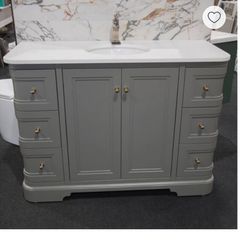 Vanity sink bathroom unit (base only)