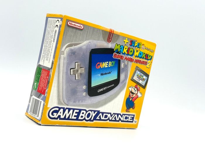 Nintendo Game Boy Advance Super Mario World Edition Console - Boxed and Beautiful