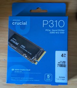 Crucial P310 4TB SSD - 5 years warranty - price firm