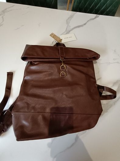 Faux leather Backpack