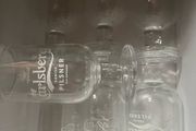 carlsberg beer half pint glasses brand new