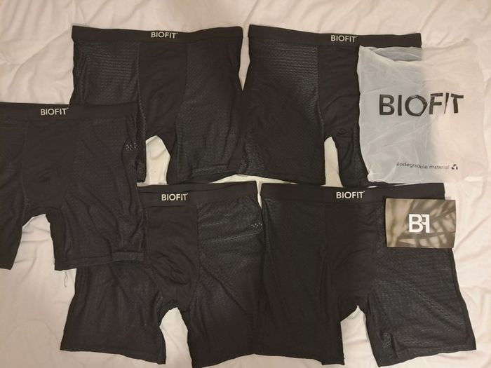 Men's Biofit Boxer Shorts X 5 New