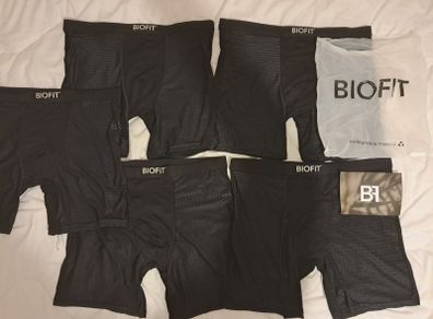 Men's Biofit Boxer Shorts X 5 New