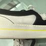MSGM Low Top Canvas And Suede Trainers Size 8 Image 3