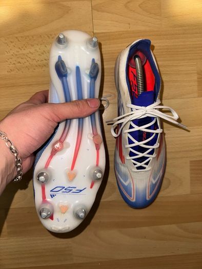 Adidas F50 Elite SG Cloud White Solar Red Lucid Blue IF1299