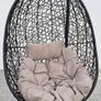 Hanging Egg Chair with Stand & Cushion Image 2
