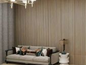 Acoustic Slat Wall Panel Warm Oak 240x60cm