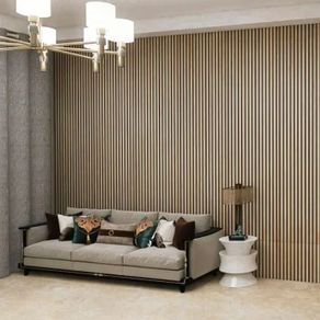 Acoustic Slat Wall Panel Warm Oak 240x60cm