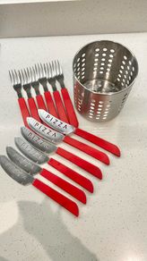 Pizza cutlery set