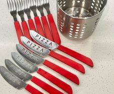 Pizza cutlery set