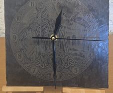 Celtic Legends Slate Clock A Unique Piece of Irish Mythology