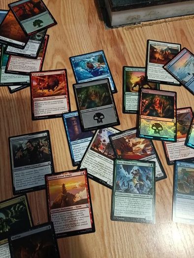 Regarding the card collection  Festival in a Box content