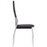 Dining Chairs 6 pcs Brown Faux Leather Image 4