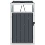 Garbage Bin Shed Anthracite 72x81x121 cm Steel Image 4