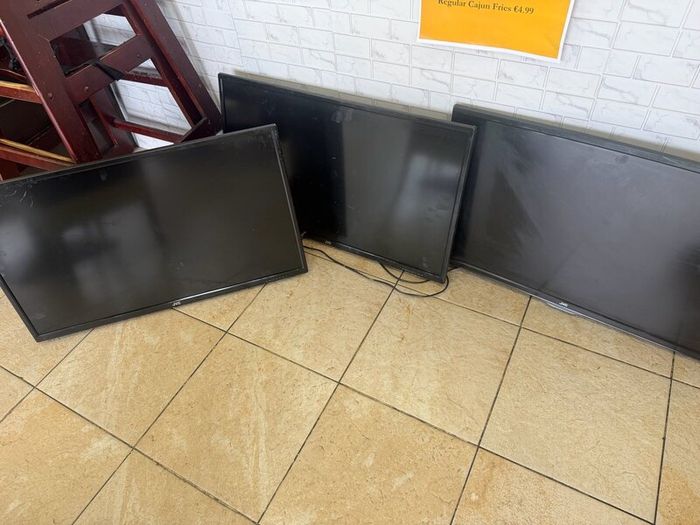 Commercial Simag Ice Machine & JVC TV