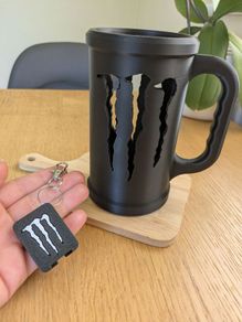 Monster Can Holder + Can Opener