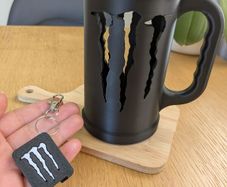 Monster Can Holder + Can Opener