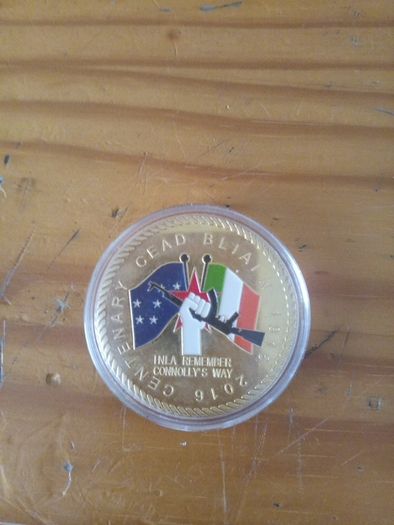 1916-2016  commemoration coin Connolly  & Costello
