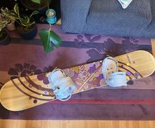 women's snowboard and bindings
