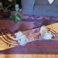 women's snowboard and bindings