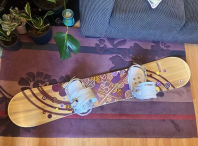 women's snowboard and bindings