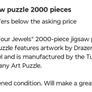 Jigsaw 2000 pieces 96 cm x 68 cm Image 3