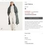 Opus Hubina Longline Puffer Coat - Sage Green - Size 38 UK 12 - BNWT RRP 240 Image 7