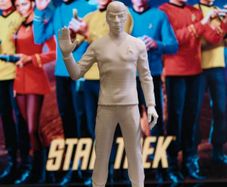 3D Printed Mr. Spock Figurine From Star Trek