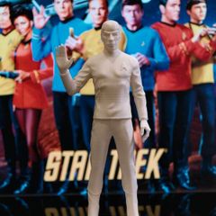 3D Printed Mr. Spock Figurine From Star Trek