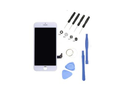 For Apple iPhone 8 Plus LCD Display Touch Screen Digitizer Unit White With Tools - FHT04IPLCD