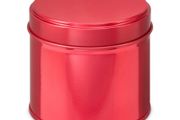 Red tin for candles maker 80un