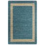 Handmade Rug Jute Blue 160x230 cm Image 5