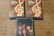 vintage cassette tapes from the Irish musical group The Vard Sisters, music collection "Music for Your Wedding" edited by Margaret Daly. Three cassette tapes featuring Christian and wedding music