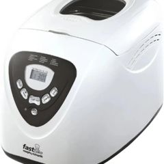 Fastbake Breadmaker, 12 Programmes, 1.5lb, 2lb Loaf Sizes, 13 Hour Delay Timer, Keep Warm, 48281, White