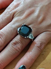 Sterling Silver Ring - Size O - Stamped for Silver (S28)