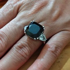 Sterling Silver Ring - Size O - Stamped for Silver (S28)