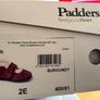 Burgundy Padders Hush ladies velcro boot slipper Uk7 Image 6