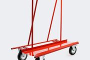 Plasterboard Trolley Panel carts up to 800 kg for transporting drywalls, wooden and plasterboard with 4 wheels
