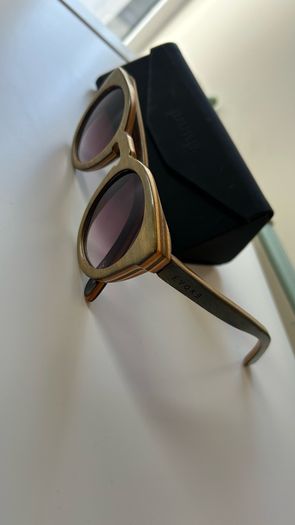 Evoke wood sunglasses