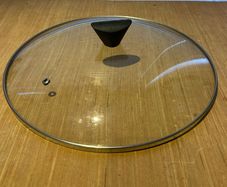Large Glass Lid with Knob for Pots and Pans