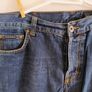 Jack Doyle denim cotton jeans 38 waist and 32 leg in very good condition see last two photos for exact measurements FREE STANDARD POSTAGE INCLUDED Image 3