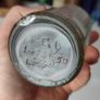 175 - Vintage John Daly Mineral Water Embossed Letters Clear Glass Decorative Collectible Bottle Image 7