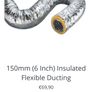 152mm Insulated Flexi Duct Image 2
